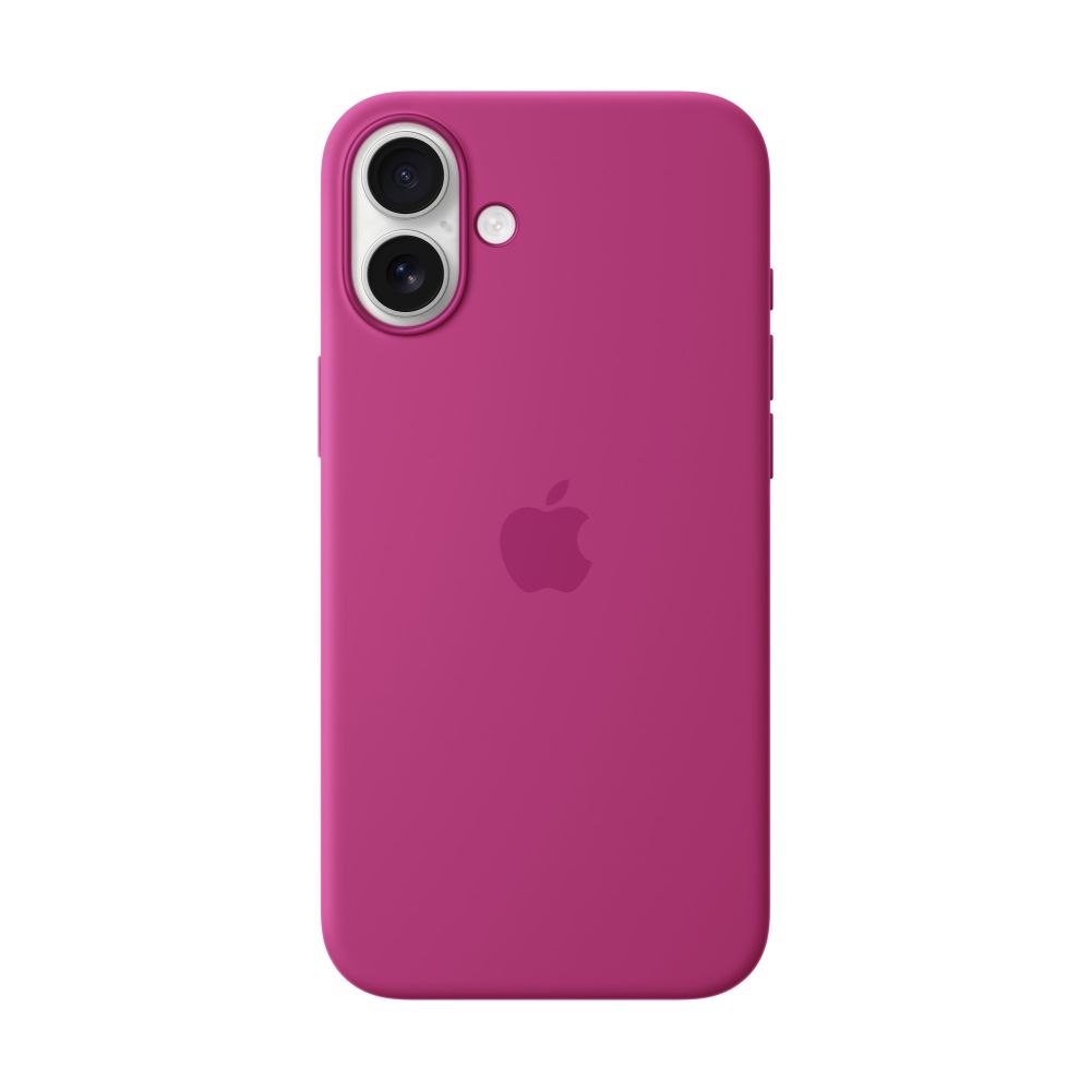 Apple iPhone 16 Plus Silicone Case MagSafe - Fuchsia