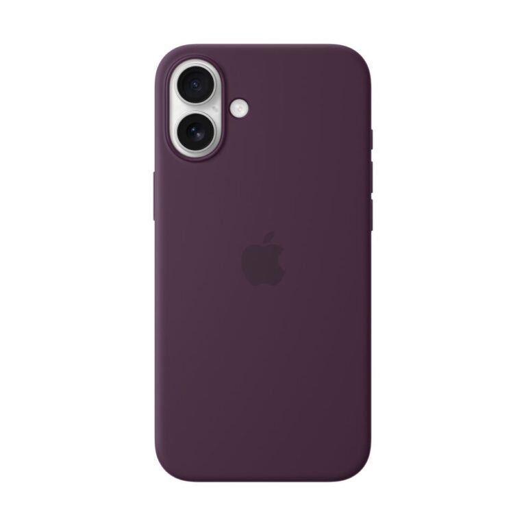 Apple iPhone 16 Plus Silicone Case MagSafe - Plum