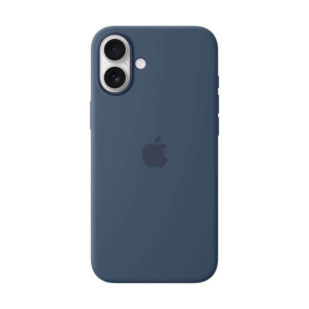Apple iPhone 16 Plus Silicone Case with MagSafe - Denim