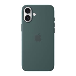 Apple iPhone 16 Plus Silicone Case with MagSafe - Lake Green