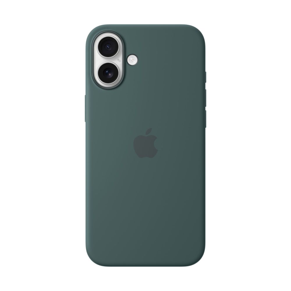 Apple iPhone 16 Plus Silicone Case with MagSafe - Lake Green