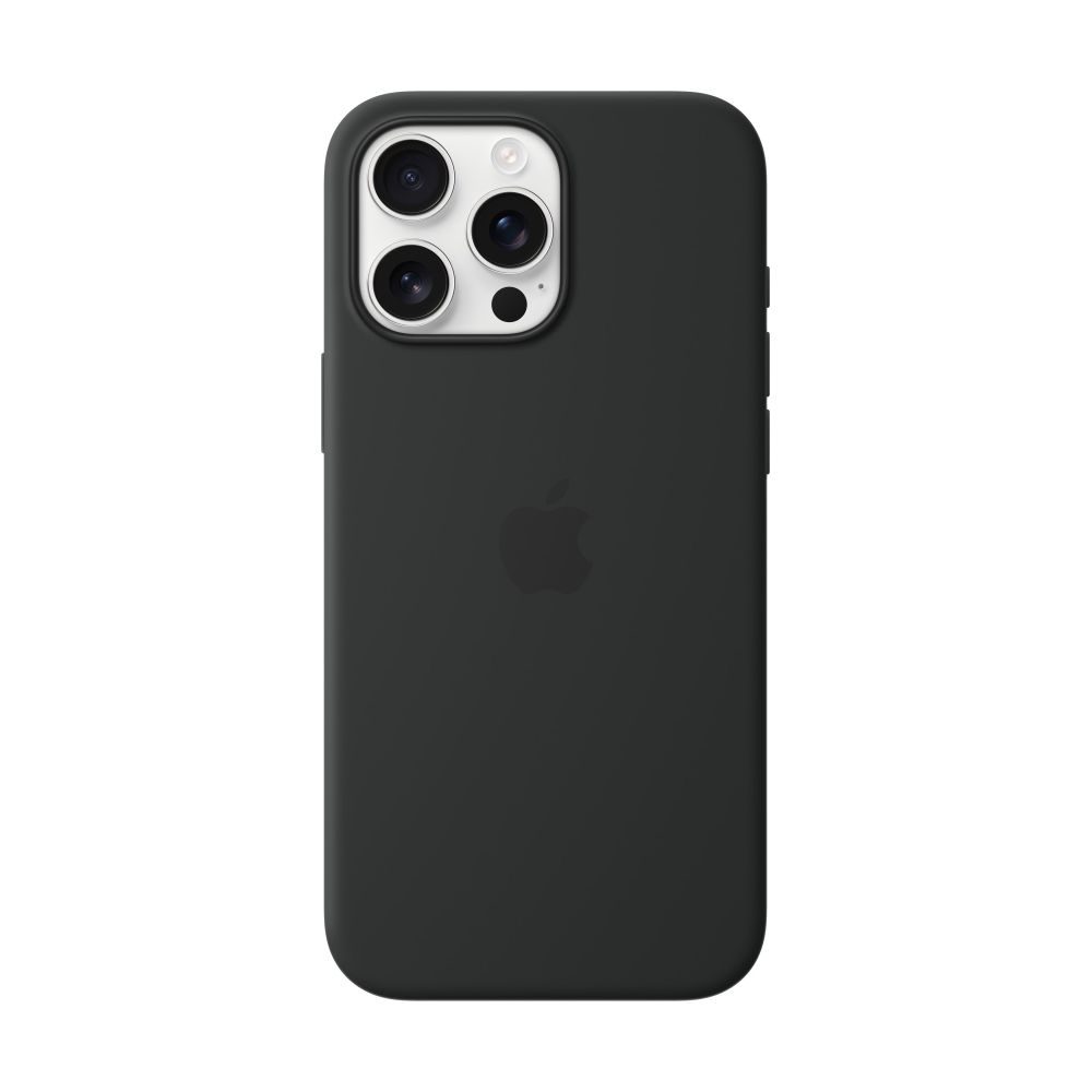 Apple iPhone 16 Pro Max Silicone Case MagSafe Black