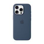 Apple iPhone 16 Pro Silicone Case with MagSafe - Denim