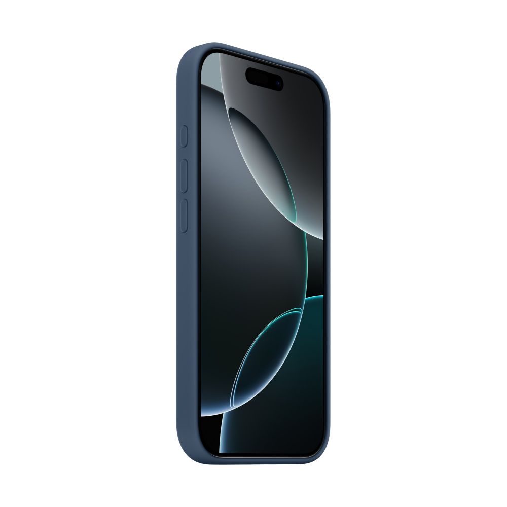 Apple iPhone 16 Pro Silicone Case with MagSafe - Denim