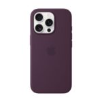 Apple iPhone 16 Pro Silicone MagSafe Case - Plum