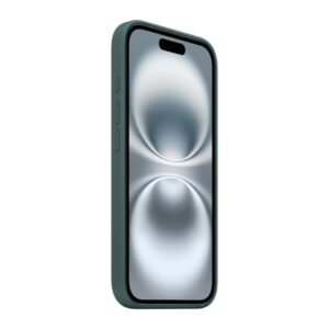 Apple iPhone 16 Silicone Case with MagSafe - Lake Green