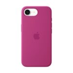 Apple iPhone 16e Silicone Case – Fuchsia