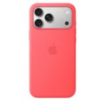 Apple iPhone 17 Pro Max Silicone Case MagSafe – Bright Guava