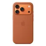 Apple iPhone 17 Pro Silicone Case MagSafe – Orange