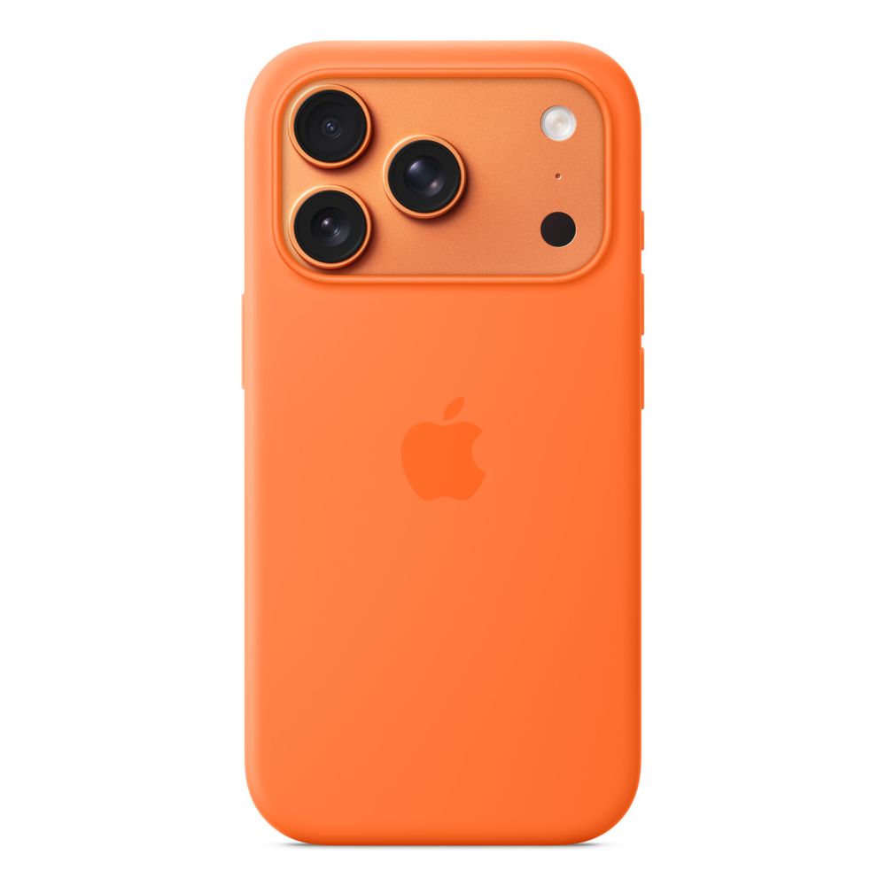 Apple iPhone 17 Pro Silicone Case MagSafe – Orange