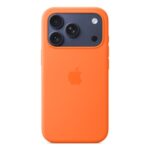 Apple iPhone 17 Pro Silicone Case MagSafe – Orange