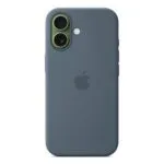 Apple iPhone 17 Silicone Case with MagSafe - Anchor Blue