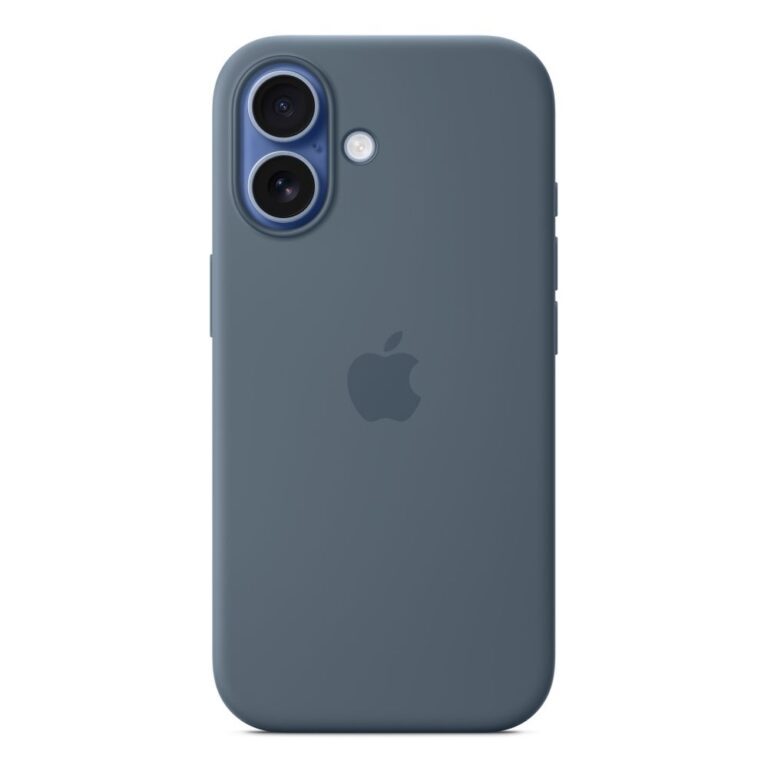 Apple iPhone 17 Silicone Case with MagSafe - Anchor Blue