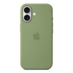 Apple iPhone 17 Silicone Case with MagSafe – Light Moss