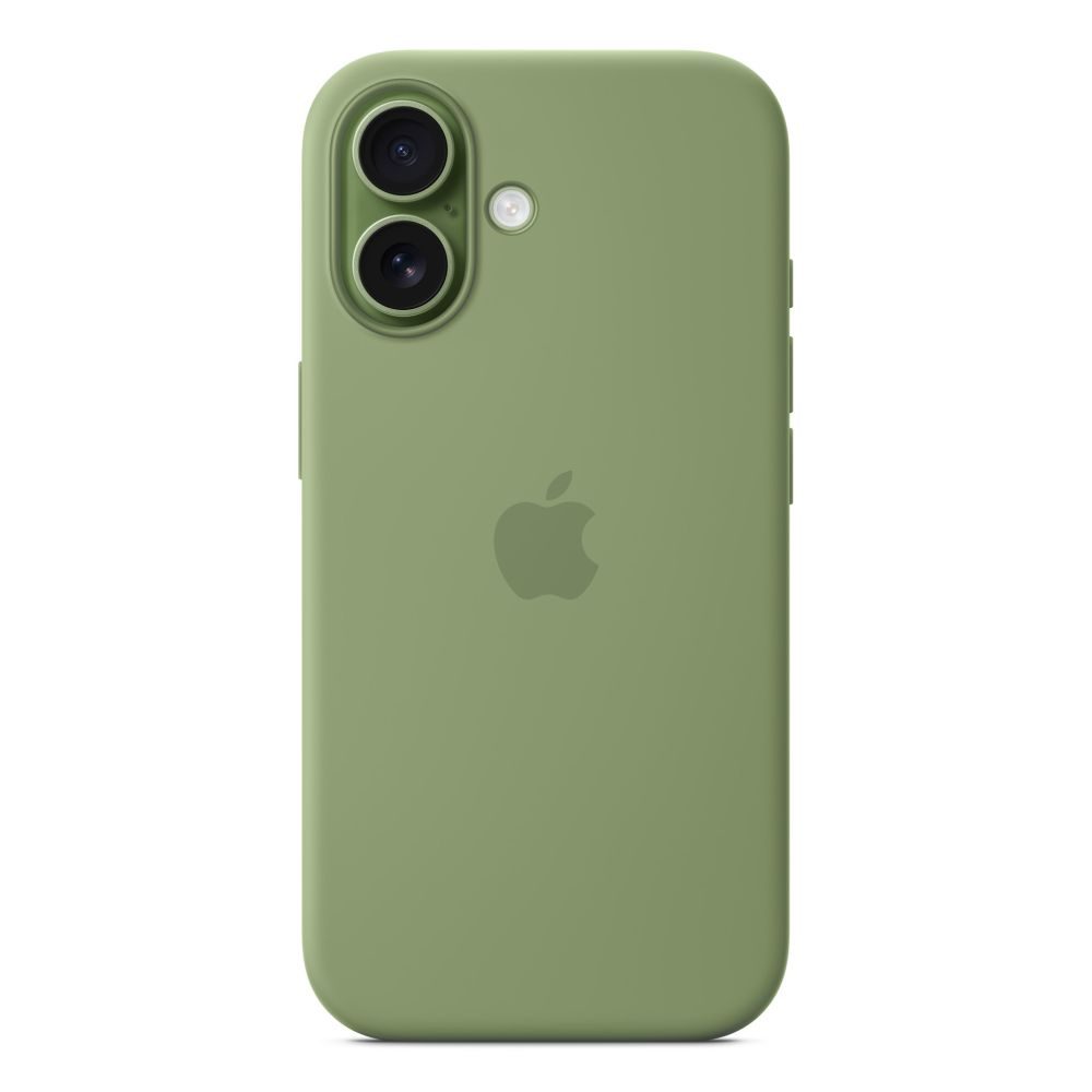 Apple iPhone 17 Silicone Case with MagSafe – Light Moss