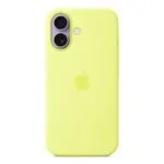 Apple iPhone 17 Silicone Case with MagSafe – Neon Yellow