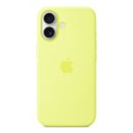 Apple iPhone 17 Silicone Case with MagSafe – Neon Yellow
