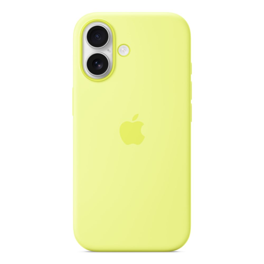 Apple iPhone 17 Silicone Case with MagSafe – Neon Yellow