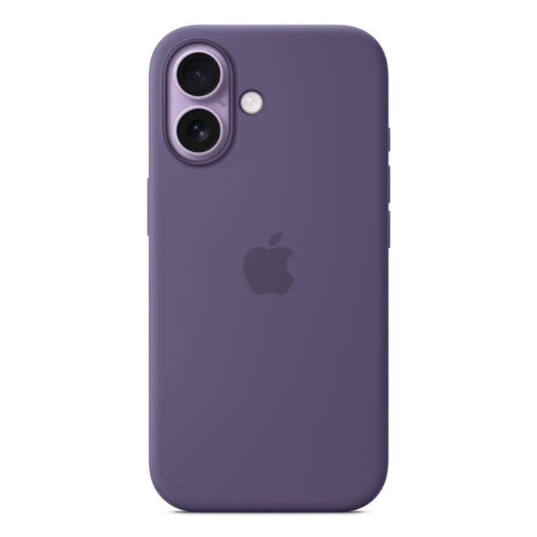 Apple iPhone 17 Silicone Case with MagSafe – Purple Fog