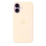 Apple iPhone 17 Silicone Case with MagSafe – Vanilla