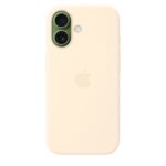Apple iPhone 17 Silicone Case with MagSafe – Vanilla