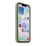 Apple iPhone 17e Silicone Case with MagSafe – Light Moss