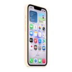 Apple iPhone 17e Silicone Case with MagSafe – Vanilla