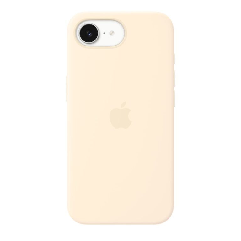 Apple iPhone 17e Silicone Case with MagSafe – Vanilla