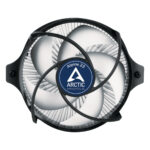 ARCTIC Alpine 23 Compact CPU Cooler - AMD AM4/AM5, 9 cm Aluminium, Black