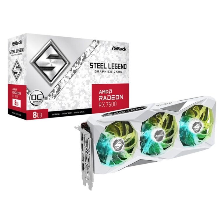 ASRock RX 7600 8GB GDDR6 Graphics Card