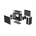 ASUS PRIME AP201 MicroATX Mini Tower Case Black