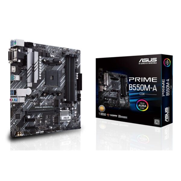 ASUS Prime B550M-A CSM AMD B550 mATX Socket AM4 DDR4