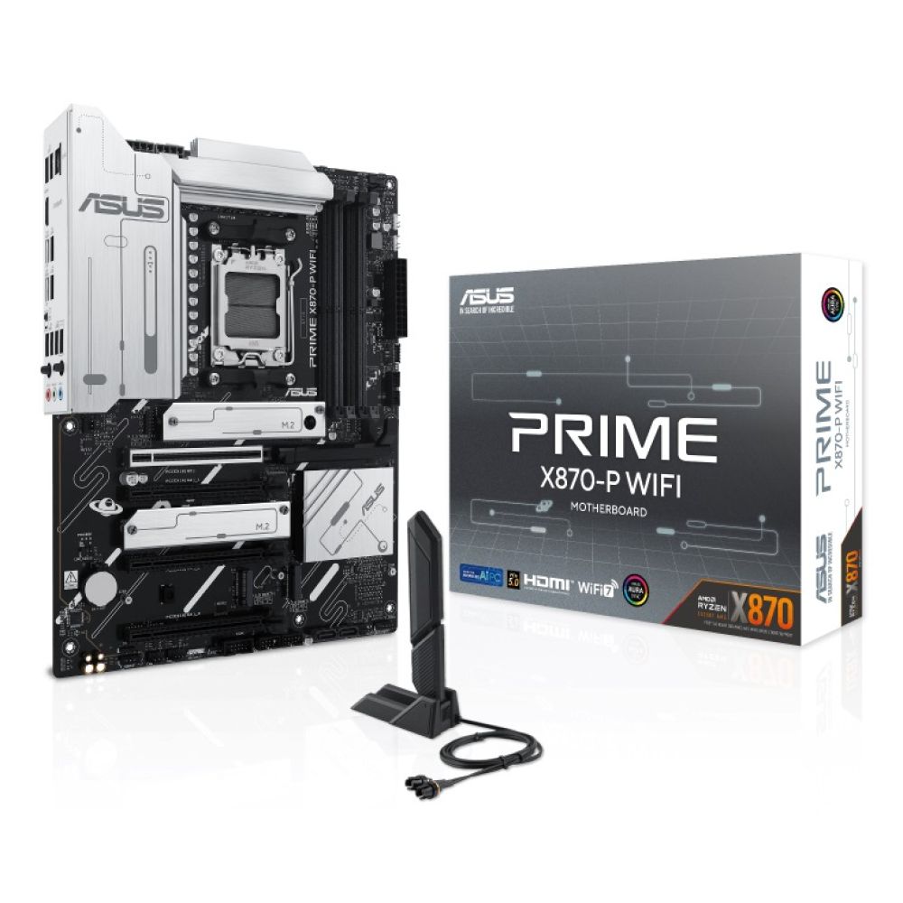 ASUS Prime X870-P WIFI ATX Motherboard, AMD AM5, DDR5