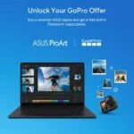 ASUS ProArt P16 H7606WR-SE004W Laptop 16" WQUXGA Touch Ryzen AI 9 HX 370 32GB 2TB SSD RTX 5070 Ti Wi-Fi 7