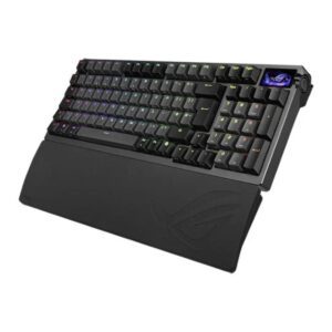ASUS ROG Azoth 96 HE Wireless Mechanical Keyboard, 96%, RGB, HFX V2 Switches