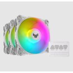 ASUS TUF GAMING TF120 ARGB White 3-Pack 120mm Case Fan