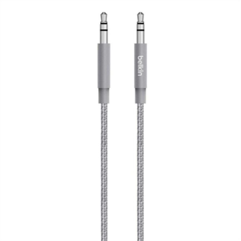 Belkin AV10164BT04-GRY Audio Cable 1.2m 3.5mm Grey