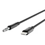 Belkin AV10172BT03-BLK Audio Cable 3.5mm 0.9m Black