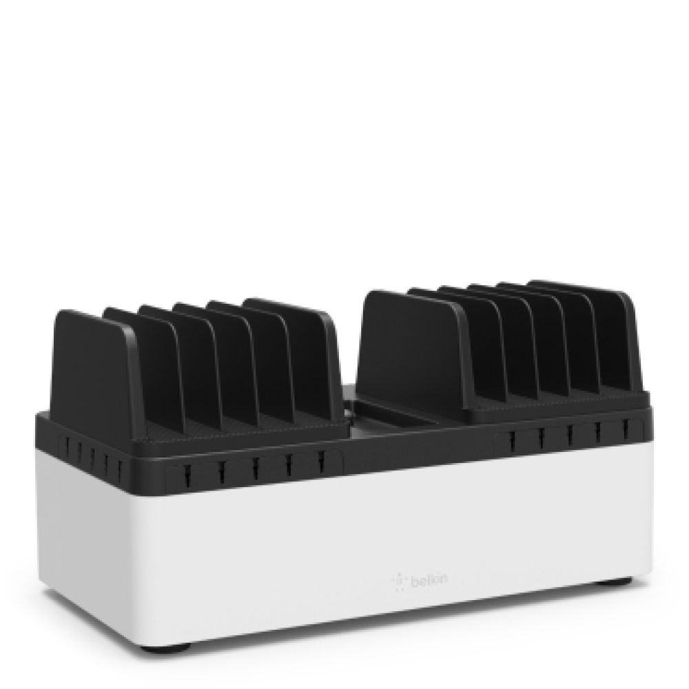 Belkin B2B141UK 2-Port Charger Black/White