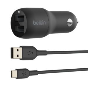 Belkin Boost Charge Car Charger Black 12W