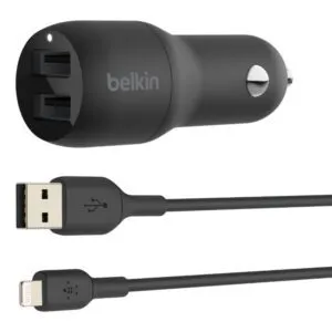 Belkin Boost Charge Car Charger Black