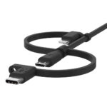 Belkin BOOST CHARGE USB-A to USB-C/Micro-USB/Lightning 1m Black