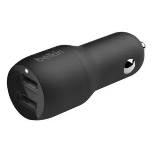 Belkin BoostCharge Auto Car Charger Black Cigar Lighter