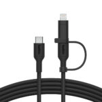 Belkin BoostCharge Pro USB-C to Lightning Cable 1.5m Black
