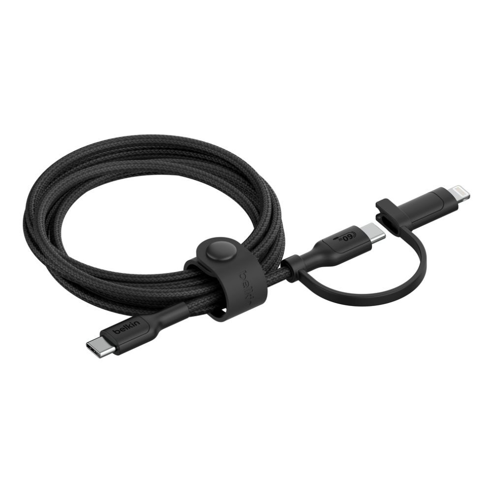 Belkin BoostCharge Pro USB-C to Lightning Cable 1.5m Black