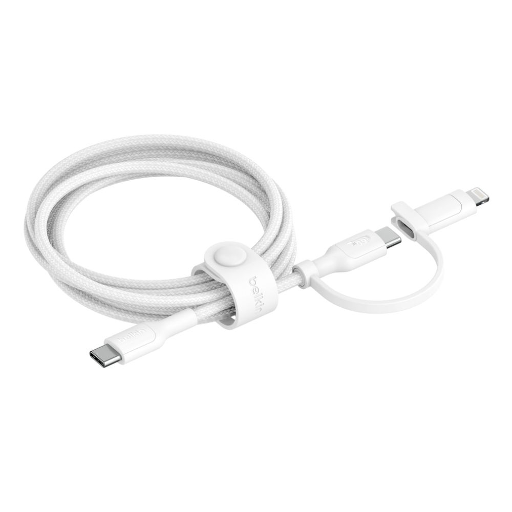 Belkin BoostCharge Pro USB-C to Lightning Cable 1.5m White