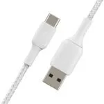 Belkin BoostCharge USB-A to USB-C Cable 2m White