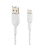 Belkin BoostCharge USB-A to USB-C Cable 2m White