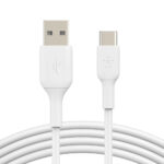 Belkin CAB001BT2MWH 2m USB-A to USB-C White