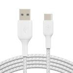 Belkin CAB002BT3MWH USB-A to USB-C Cable 3m White